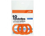 RONDELLES CAOUTCHOUC D70 /10