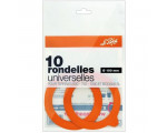 RONDELLES CAOUTCHOUC D100 /10