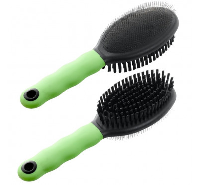 BROSSE DOUBLE CARDE CHAT GRO5806