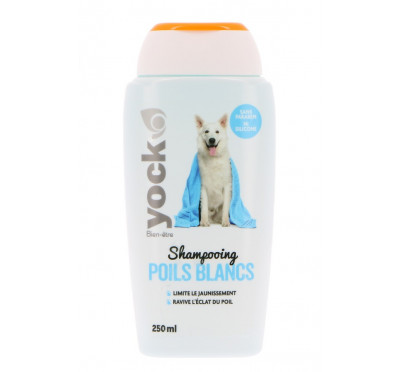 YOCK SHAMPOOING POIL BLANC 250ML