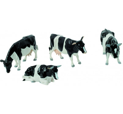 VACHES NOIRES ET BLANCHES  /6