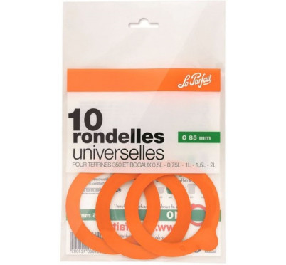 RONDELLES CAOUTCHOUC D85 /10