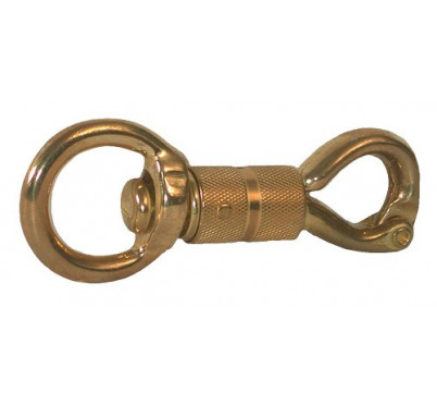 MOUSQUETON SECURITE LAITON