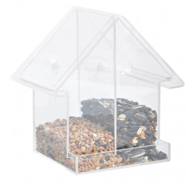 MANGEOIRE OISEAUX PVC FENETRE