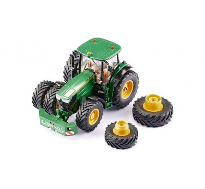 TRACTEUR JD 7290R JUMELEE BLUE