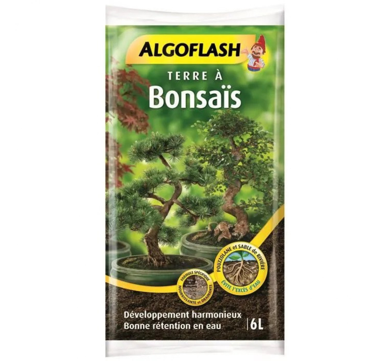 Terreau bonsaï Fertiligène 6L