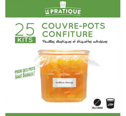 COUVRE POT CONFITURE /25