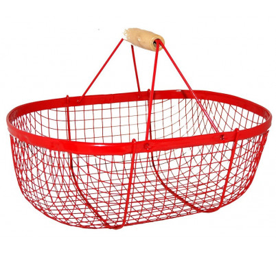 PANIER RECOLTE GALVA PEINT 15L