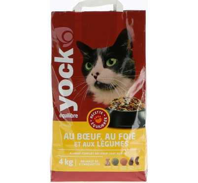 YOCK EQUILIBRE CHAT BOEUF 4KG