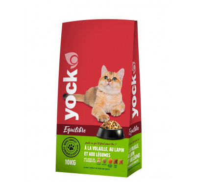 YOCK EQUILIBRE CHAT VOLAIL 10KG