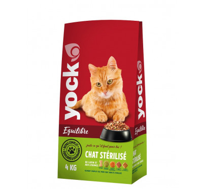 YOCK EQUILIBRE CHAT STERILE 4KG