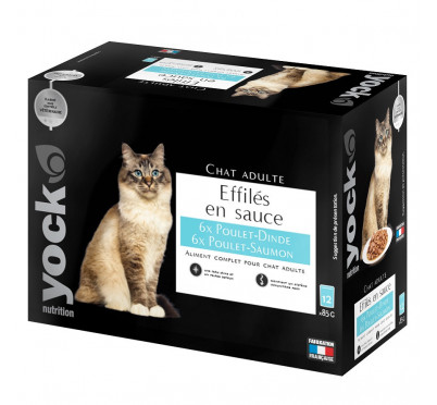 YOCK NUT EFF SAUCE S/P 12X85GR