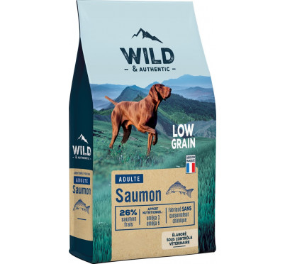 WILD&A LOWGRAIN AD SAUMON 3KG