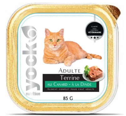 YOCK NUTRI TERRINE CANARD/D 85G