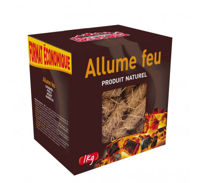 LAINE DE BOIS ALLUME-FEU 1KG